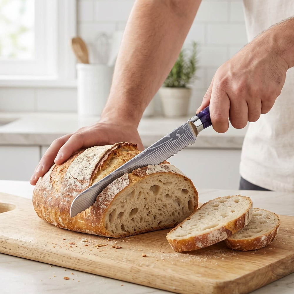 Pankiri Bread Knife (8") - Yozora Series