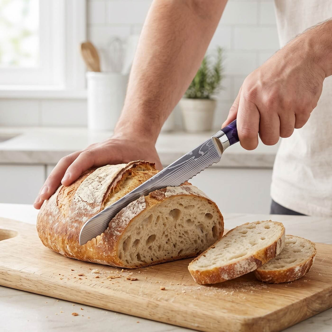 Pankiri Bread Knife (8") - Yozora Series