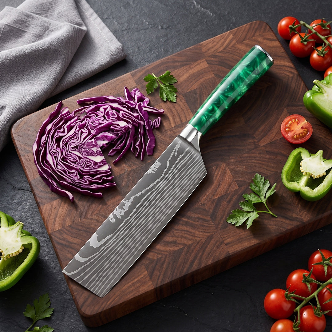 Nakiri Vegetable Knife (7") - Kodama Series