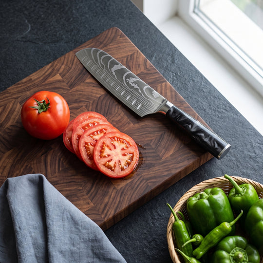 Santoku All-Purpose Knife (7") - Sumi Series
