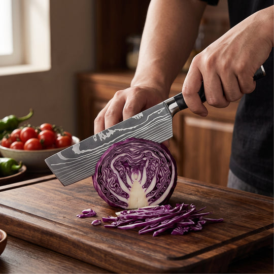 Nakiri Vegetable Knife (7") - Sumi Series