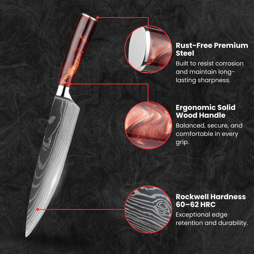 Gyuto Chef's Knife (8") - Kohaku Series