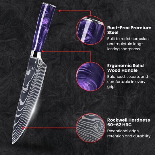 Gyuto Chef's Knife (8") - Yozora Series