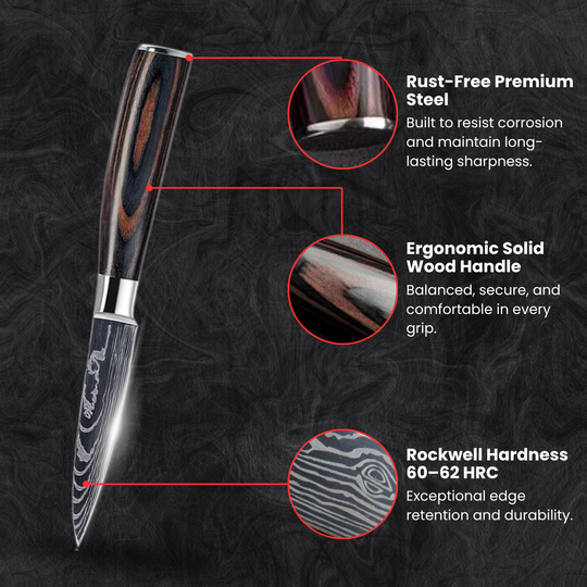 Petty Paring Knife (3.5") - Takumi Series