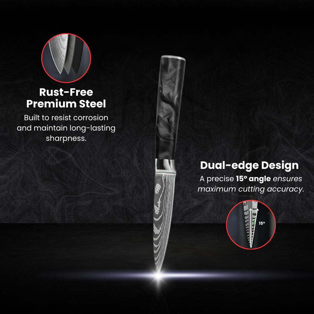 Petty Paring Knife (3.5") - Sumi Series
