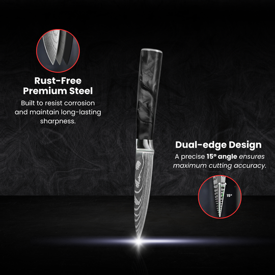 Petty Paring Knife (3.5") - Sumi Series