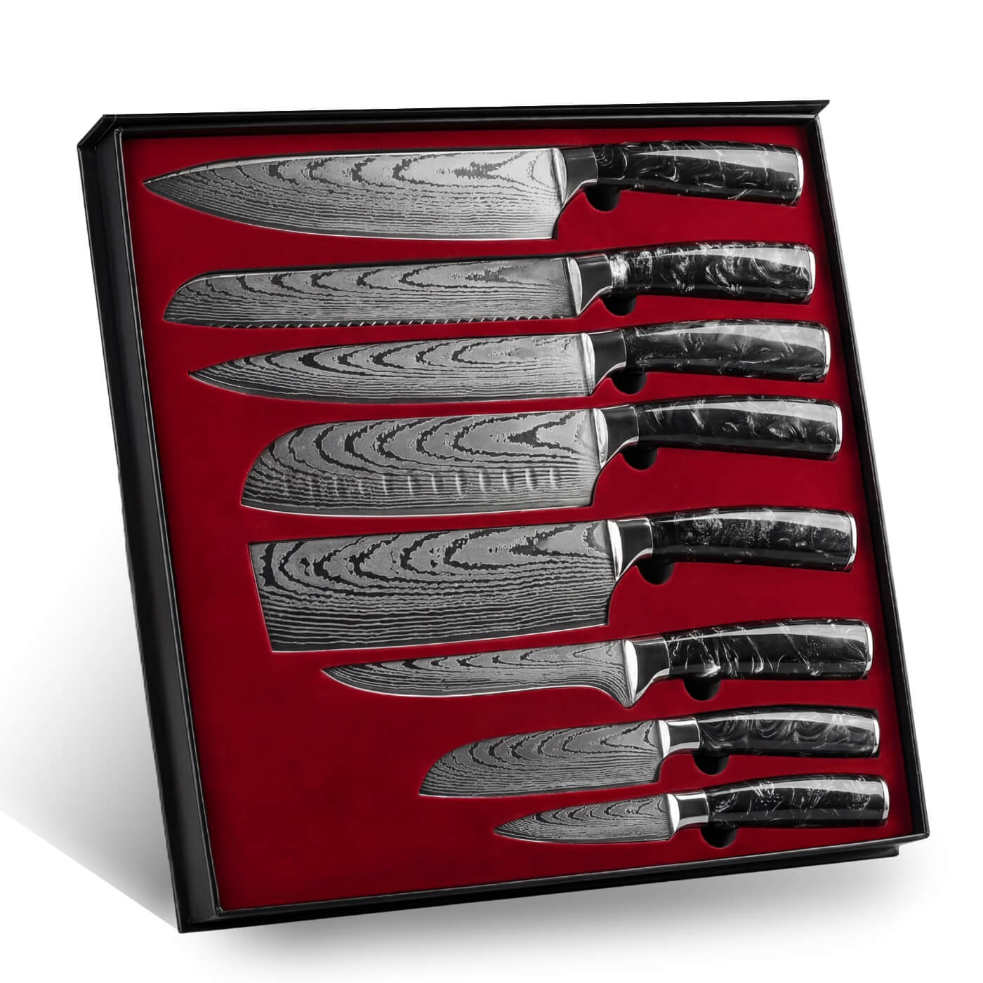 Sumi Series – 8-Piece Set – Sakura Knives