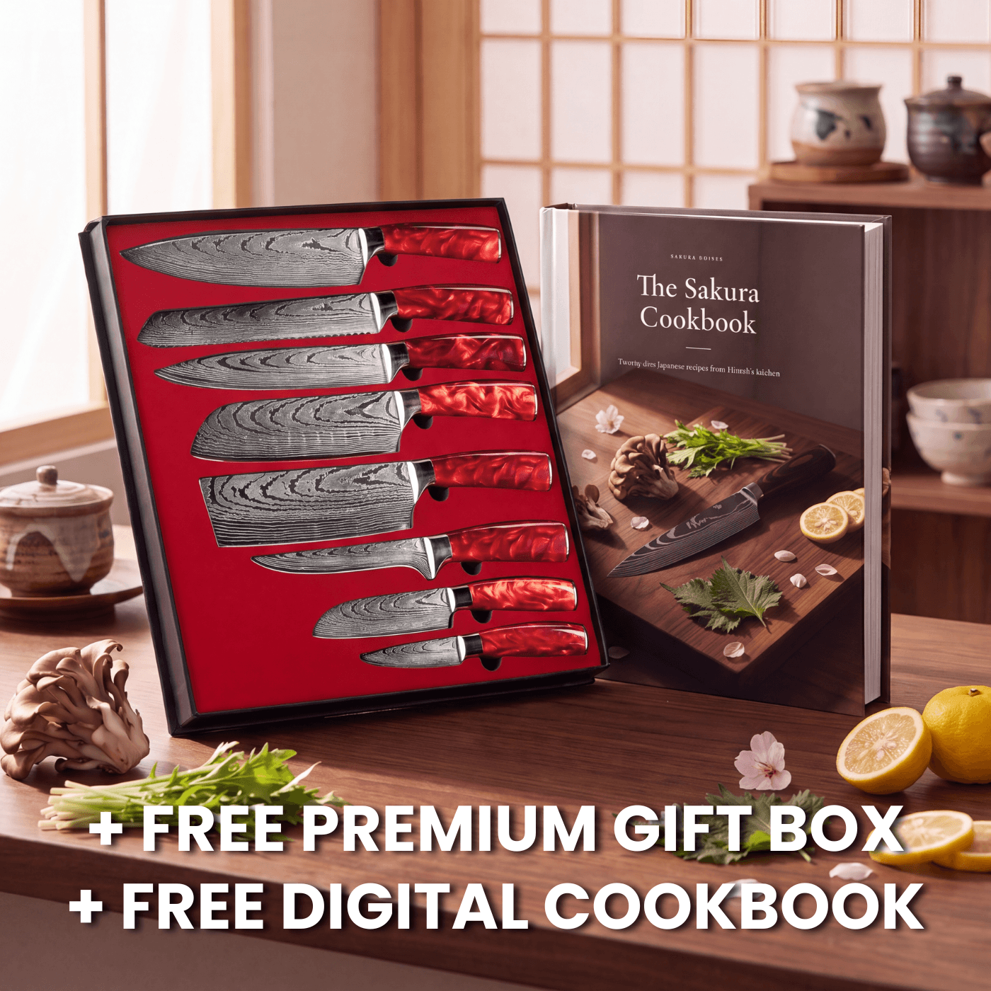 Kohaku Series – 8-Piece Set